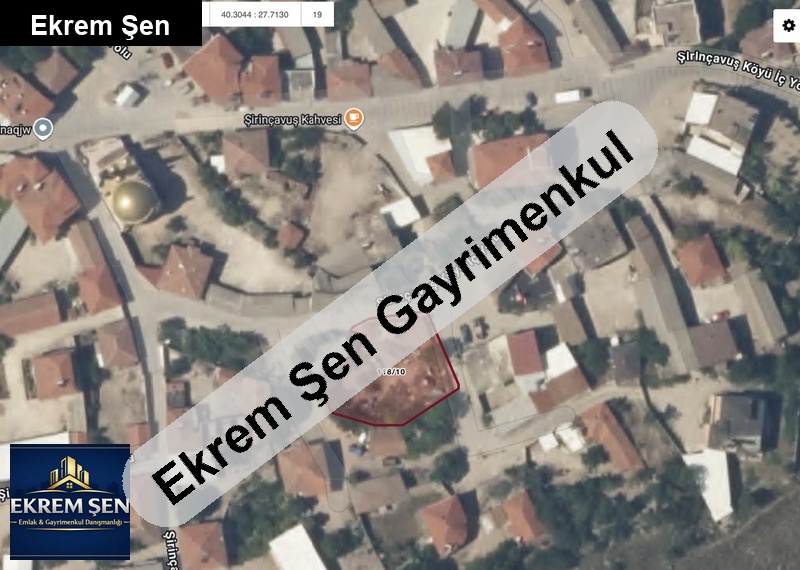 şirin çavuş köyünde, marmaranın en güzel konumunda villa arsası