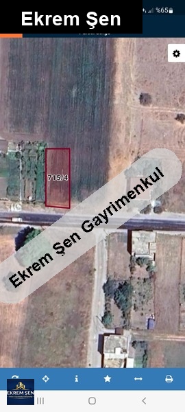 anayola cepheli imarli satilik arsa yatirim firsati