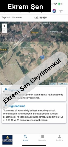 karapürçek köyün'de uygun yatirimlik tarla