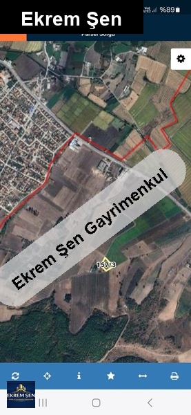 güzel lokasyonda her işe uygun yatırımlık arazi
