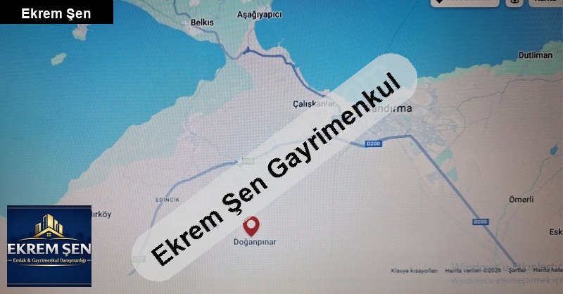 doğanpinar da konut i̇marli 800 m² arsa - depo
