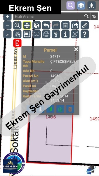 sahibinden gönende villa arsası