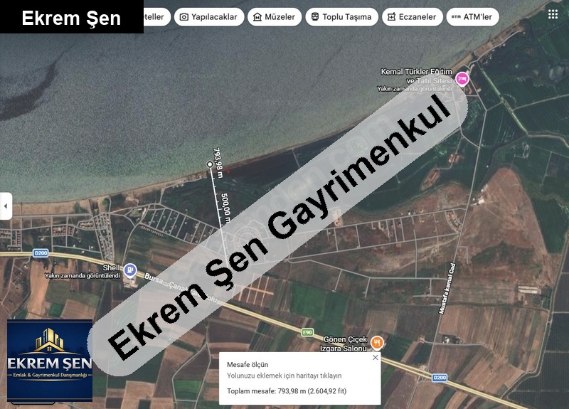 balikesi̇r gönen çi̇ftçeşmeler deni̇ze yakin villa i̇marli arsa
