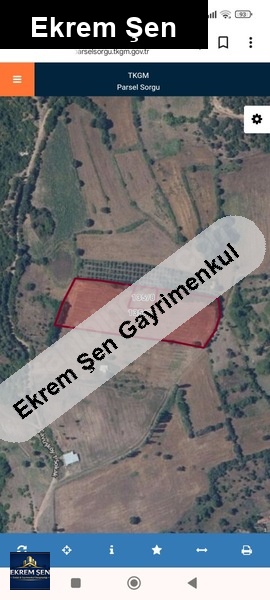 sahi̇bi̇nden manyas çavuşköy mahallesi̇nde 13.635-m2 satilik tarla