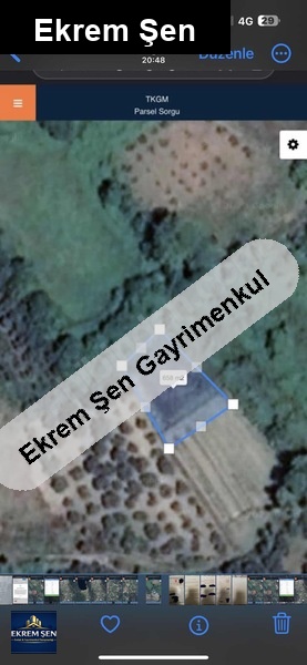erdek doğanlarda 656 metre kare arsa