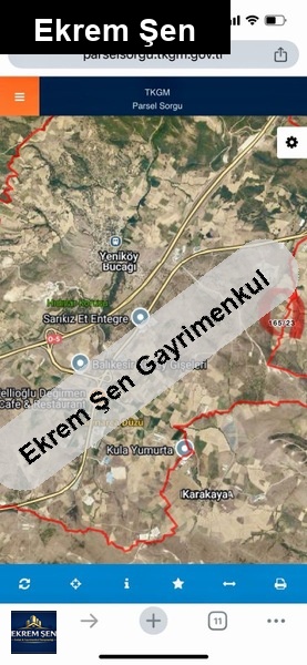 **son fi̇yat**sahi̇bi̇nden i̇zmi̇r otobanina yakin 8,5 dönüm tarla