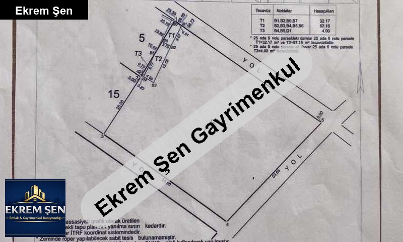 manyas yeniköy satılık arsa