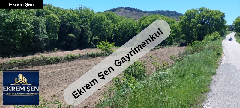 şahi̇nburgaz da yola sifir yanindan dere geçen 7.821m2 tarla.