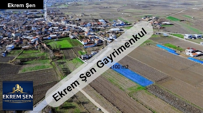 sahibinden köylüköyünde ana yola sıfır 2100 m2 arsa