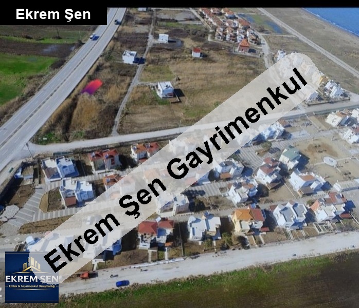 gönen deniz kentte 460 mt'² villa imarlı arsa