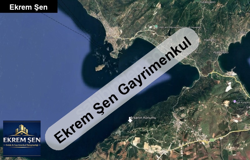 köşe parsel deniz manzaralı 286m2 arsa (denize 150m)