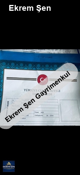 satilik balya danışment tarla