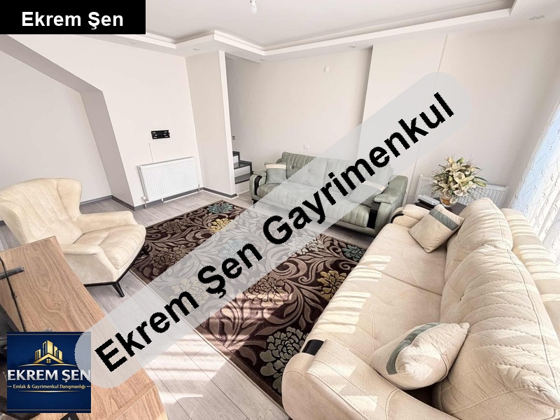 merkezde, hastane & adliye yakını, eşyalı 4+1 dubleks, teraslı