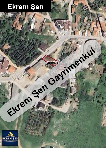 bandirma kayacik'ta 505m2 yola cepheli̇ konut i̇marli satilik arsa