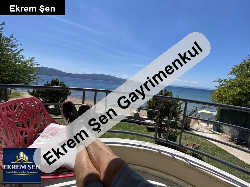 erdek düzler denize sıfır 2+1 eşyalı