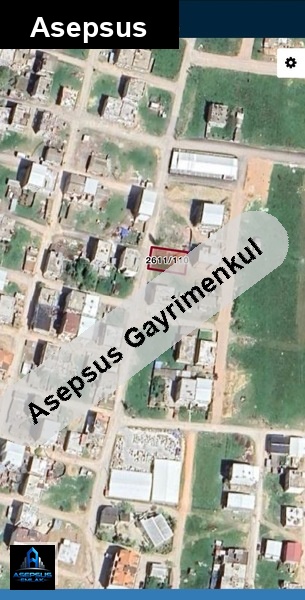 Asepsus Emlak'tan  100. yıl mh. 'sinde satılık arsa