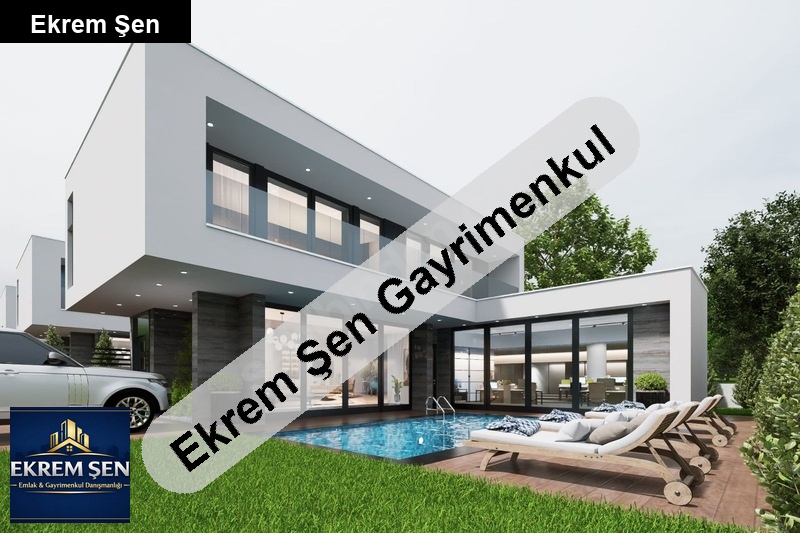 erdek düzler'de tam mahremi̇yetli̇ özel havuzlu premium vi̇lla