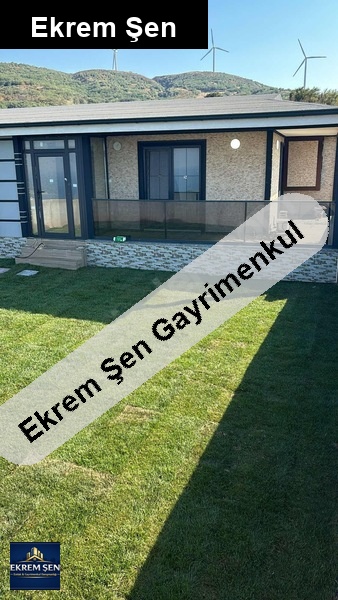 kapi no'su alinmiş muhteşem deni̇z manzarali müstaki̇l bahçeli̇ ev