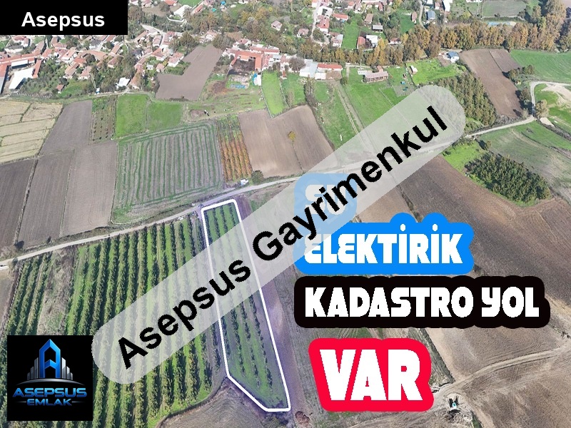 Asepsus Emlak'tan  tütüncü mh. 'sinde satılık arsa