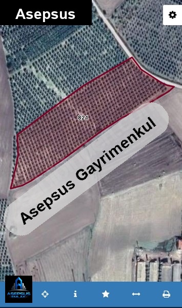 Asepsus Emlak'tan  aksakal mh. 'sinde satılık arsa