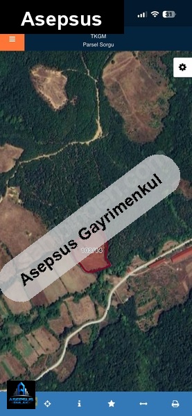 Asepsus Emlak'tan  tahtalı mh. 'sinde satılık arsa