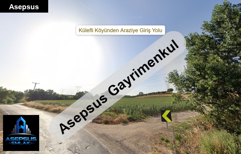 Asepsus Emlak'tan  külefli mh. 'sinde satılık arsa