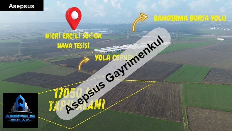 Asepsus Emlak'tan  kuşcenneti mh. 'sinde satılık arsa