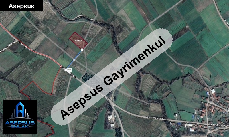 Asepsus Emlak'tan  tütüncü mh. 'sinde satılık arsa