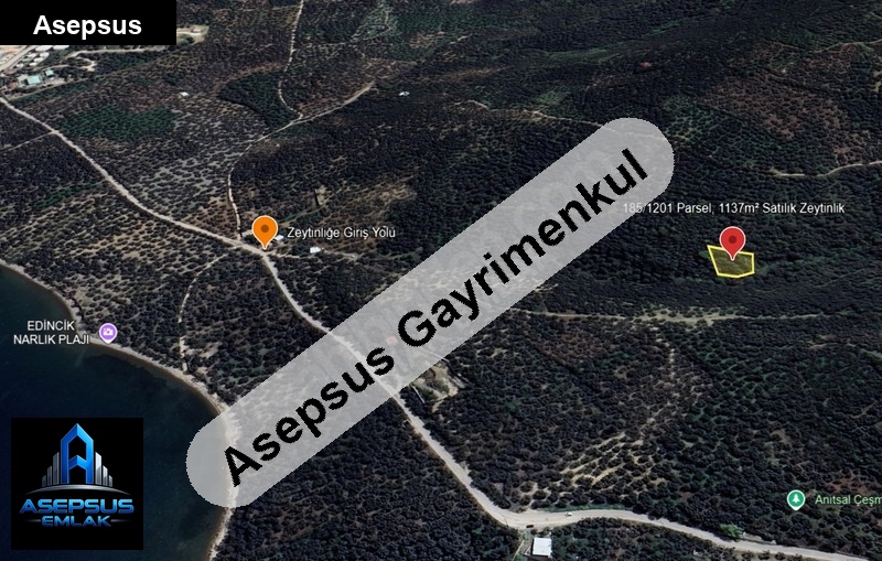 Asepsus Emlak'tan  edincik mh. 'sinde satılık arsa