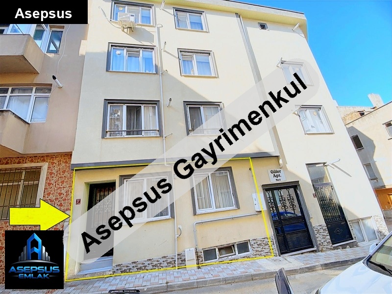 Asepsus Emlak'tan 1+1 17 eylül mh. 'sinde satılık daire