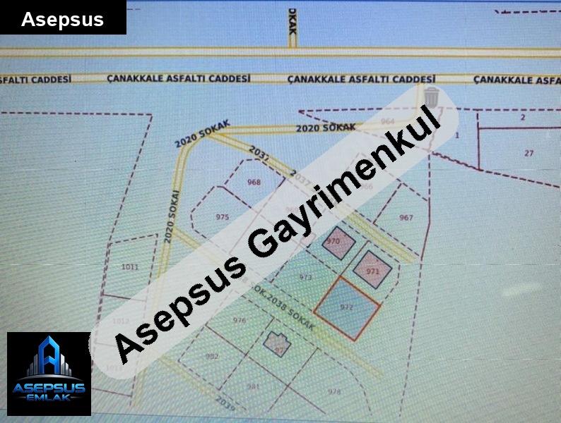 Asepsus Emlak'tan  altay mah. 'sinde satılık arsa