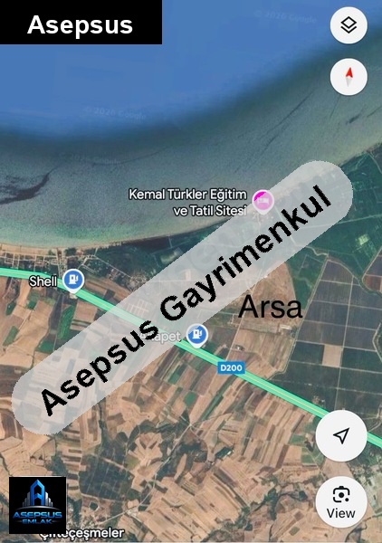 Asepsus Emlak'tan  çifteçeşmeler mh. 'sinde satılık arsa