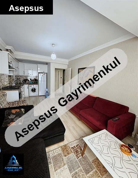 Asepsus Emlak'tan 1+1 600 evler mah. 'sinde satılık daire