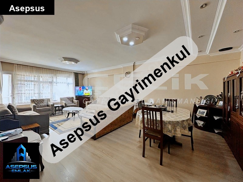 Asepsus Emlak'tan 3+1 hacı yusuf mh. 'sinde satılık daire