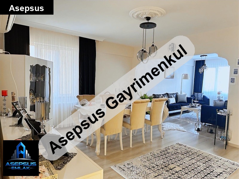Asepsus Emlak'tan 3+1 dere mah. 'sinde satılık daire