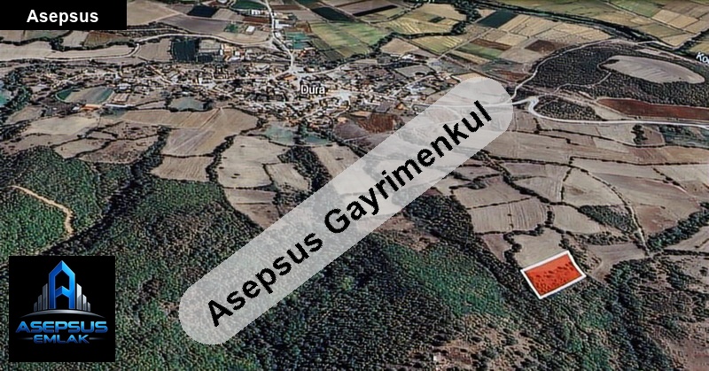 Asepsus Emlak'tan  dura mh. 'sinde satılık arsa