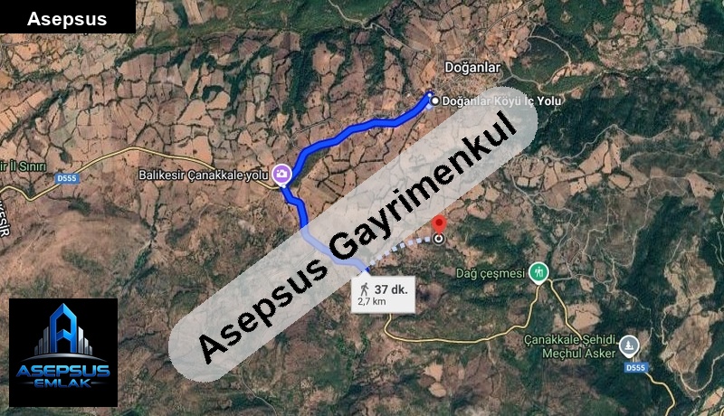 Asepsus Emlak'tan  doğanlar mh. 'sinde satılık arsa