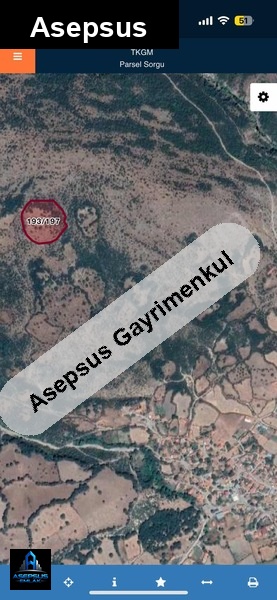 Asepsus Emlak'tan  bengiler mh. 'sinde satılık arsa