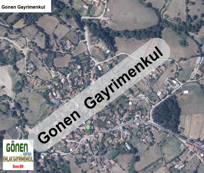 gönen, kumköy'de i̇marlı, arsa niteliğinde