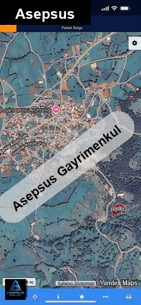 Asepsus Emlak'tan  doğanlar mh. 'sinde satılık arsa