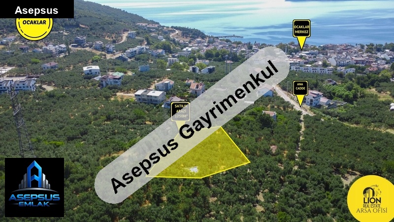 Asepsus Emlak'tan  ocaklar mh. 'sinde satılık arsa
