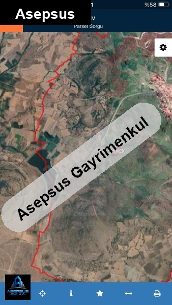 Asepsus Emlak'tan  narlı mh. 'sinde satılık arsa