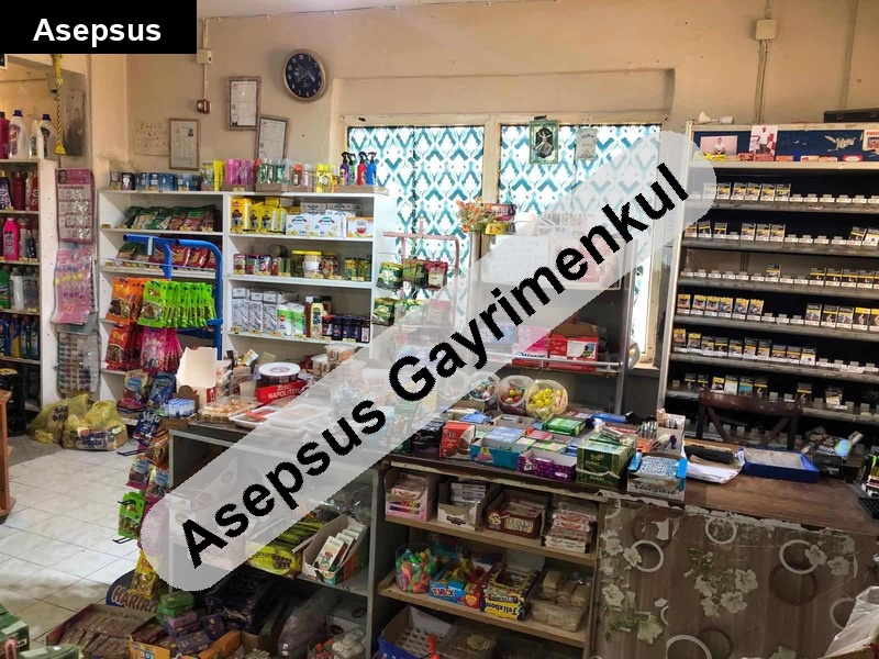 satılık cadde üstü 2+1 bakkal dükkanı ve daire birleşik