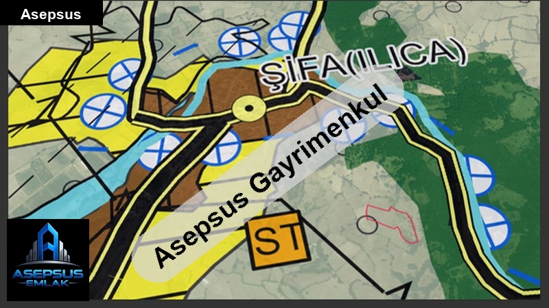 Asepsus Emlak'tan  ilıca mh. 'sinde satılık arsa