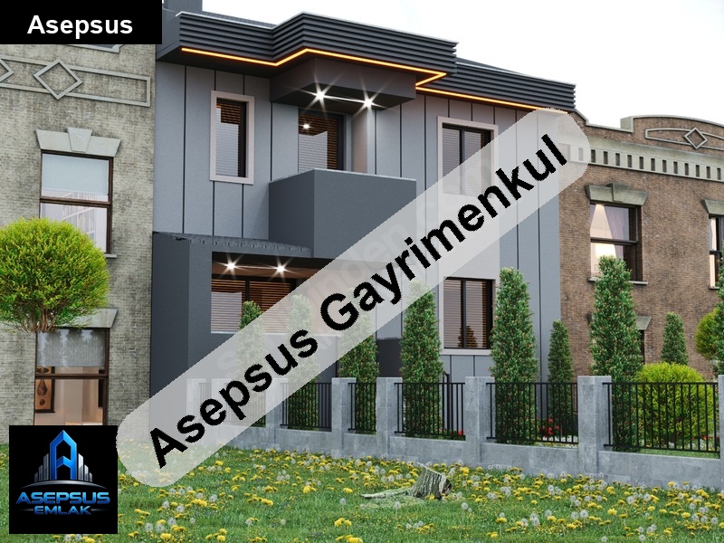 Asepsus Emlak'tan 5+1 yeni mah. 'sinde satılık villa