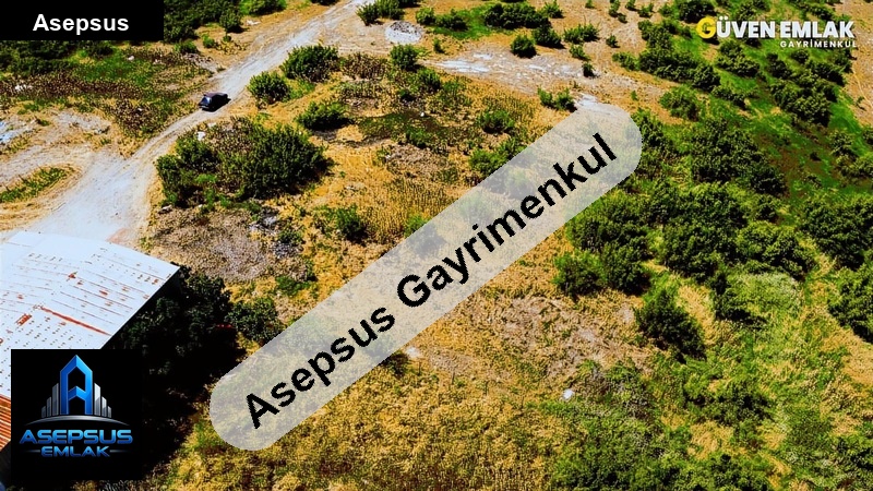 Asepsus Emlak'tan  çarşı mh. 'sinde satılık arsa