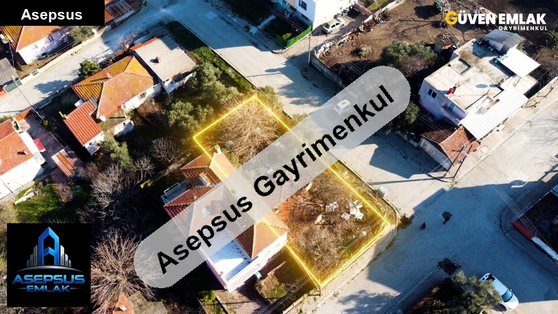 Asepsus Emlak'tan  çarşı mh. 'sinde satılık arsa