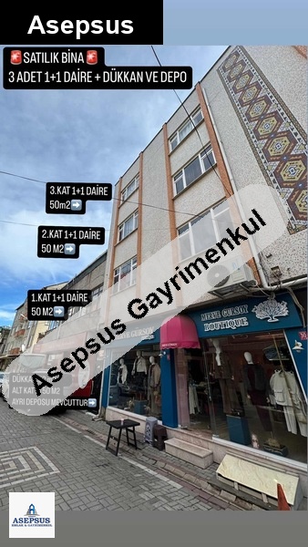 Asepsus Emlak'tan 24 altay mah. 'sinde satılık bina