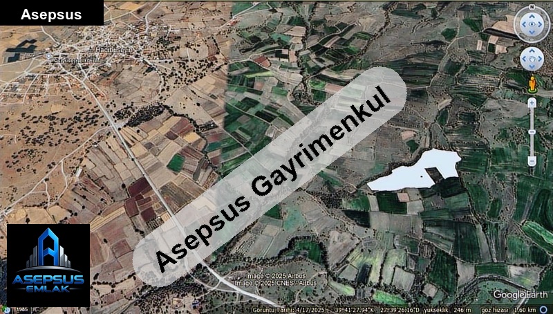 Asepsus Emlak'tan  hacıhüseyin mh. 'sinde satılık arsa