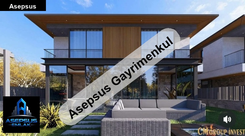 Asepsus Emlak'tan 4+1 zeytinli mah. 'sinde satılık villa
